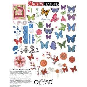 OESD BUTTERFLY DREAMS Embroidery Machine Designs CD  