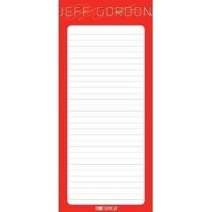  Jeff Gordon Magnetic Notepad