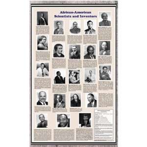 African American Scientists & Inventors Poster Laminated  