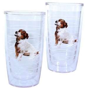  Jack Russell 16oz Tervis Tumblers   Set of 2: Kitchen 