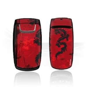  Design Skins for Samsung C260   Dragon Tribal Design Folie 