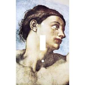  Michelangelo Head of Adam Decorative Switchplate Cover 