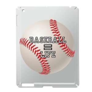    iPad 2 Case Silver of Baseball Equals Life 