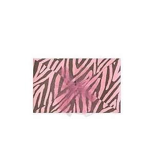   Pink & Brown Zebra Informal Party Invitations: Health & Personal Care