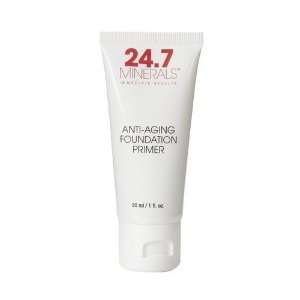    24.7 Minerals Anti Aging Foundation Primer, (1 Pack) Beauty