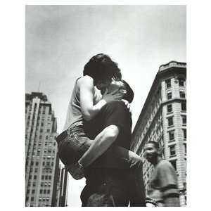  Kissing in New York City Movie Poster, 25 x 30