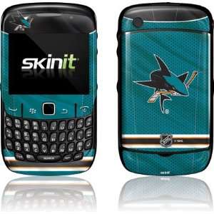  San Jose Sharks Home Jersey skin for BlackBerry Curve 8520 
