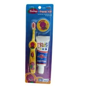    Barney Toothbrush Travel Kit   Barney Toothbrush Toys & Games