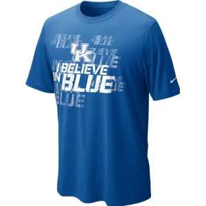   Royal Nike Dri FIT 2012 Official Practice T Shirt