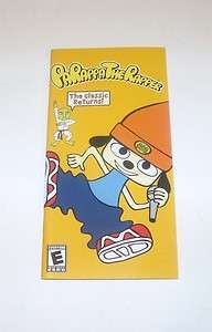 BOOKLET ONLY (NO GAME) for PARAPPA THE RAPPER PSP  