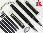 Pirre Pauls 828 fountain pen Black free 10 Jinhao cartridges black 