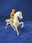 Vintage Barclay B3 Officer on Horse Lead Toy Soldier