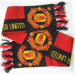 Official LIcensed Manchester United Soccer English Football Scarf 