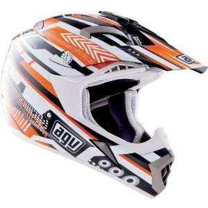  AGV Multi MT X Motocross Motorcycle Helmet   Black/Orange 