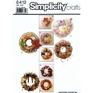  Simplicity 8412 Crafts Sewing Pattern Decorative Gift 
