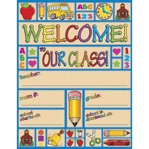  Chart Ctry Schooltime Welcome Toys & Games