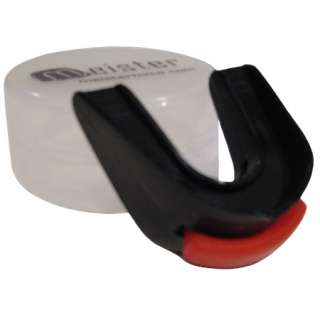 BLACK DOUBLE MOUTH GUARD w/ CASE Meister MMA Mouthguard  