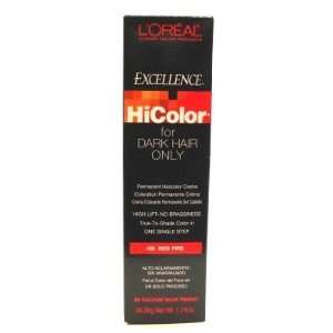  LOreal Excellence HiColor Red Fire 1.74 oz. Tube (3 Pack 