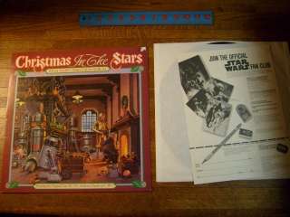   STAR WARS CHRISTMAS ALBUM, CHRISTMAS IN THE STARS, 1980 RECORD  