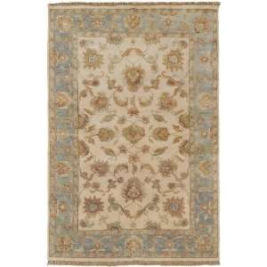   Floral Hand Knotted Wool Area Rug 3.90 x 5.90.: Home & Kitchen