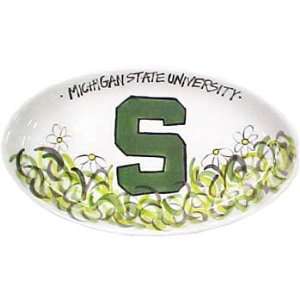    Michigan State Spartans Platter Oval Novelty