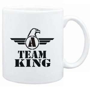   Mug White  Team King   Falcon Initial  Last Names