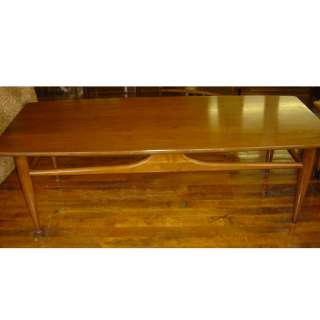 Vintage Mersman Wood Coffee Table  