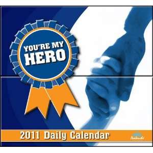  Youre My Hero 2011 Mini Desk Calendar: Office Products