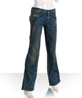 Diesel medium blue faded Vixta bootcut jeans  