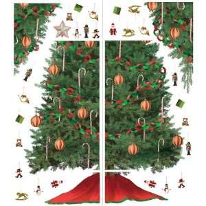 Build A Christmas Tree Giant Wall Applique 