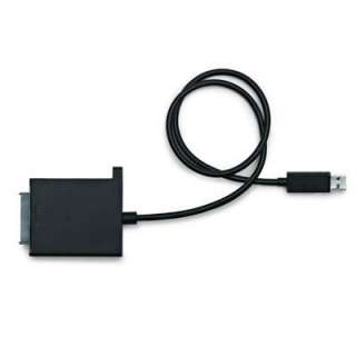 NEW OFFICIAL MICROSOFT XBOX 360 BLACK HARD DRIVE DATA TRANSFER CABLE 