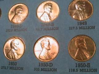   LOT BU LINCOLN WHEAT / MEMORIAL CENTS 1941 1964 D W/BONUSES!  