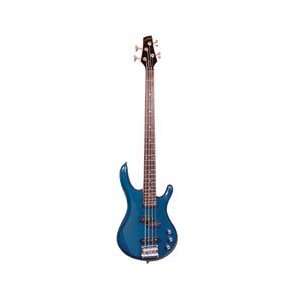 Arbor Electric Bass Guitar, AB400 Transparent Blue 