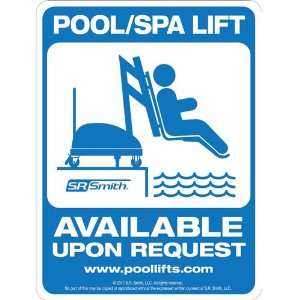  Pool & Spa Lift Available Sign: Sports & Outdoors