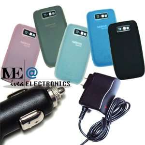   case cover+ Car Charger+ AC Charger for Nokia E63 Electronics