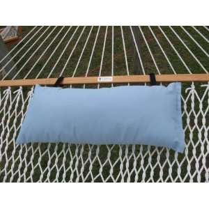  Weather Resistant Hammock Pillow in Ice Blue Patio, Lawn 