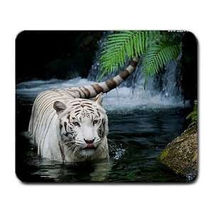   White Tiger Large Mousepad mouse pad Great Gift Idea