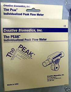 Peak Flow Meter PORTABLE Diary Included   
