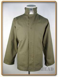 WW2 USMC P41 HBT Utility Shirt S (40R) (Brown Shape)  