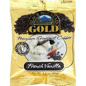  Black Mountain Gold, Coffee Grnd Frnch Vanla, 1.4 OZ (Pack 