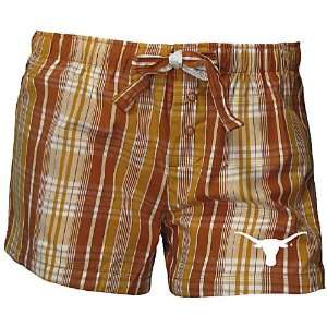   Longhorns Womens Orange Spectrum Boxer Shorts