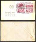 Stamps:Scott#778a d A254a 3rd International Philatelic  