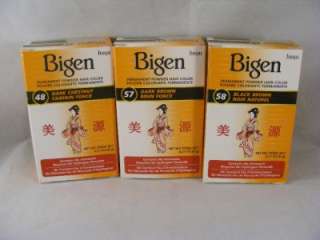 Hoyu Bigen Permanent Powder Hair Color Made in Japan 033859905486 