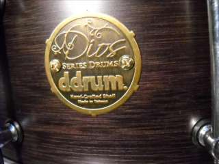 ddrum Dios Natural Bamboo Snare Drum with Bamboo Hoops. Bamboo shells 