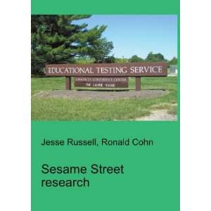 Sesame Street research Ronald Cohn Jesse Russell  Books