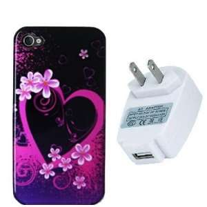  Electromaster(TM) Brand   Purple Love Design Crystal Hard 