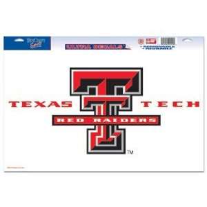  NCAA Texas Tech Red Raiders Decal XL Style: Sports 