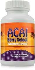   Berry Select Natural WEIGHT LOSS PILL Acai Diet Supplement Fat Burner