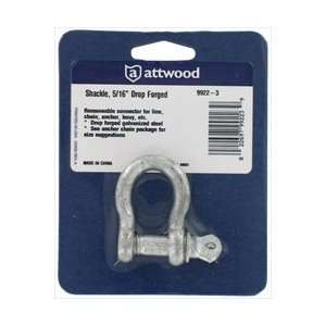  Attwood 9922 3 Galvanized Steel Anchor Shackle