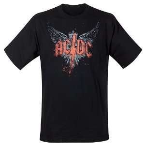  Loud Distribution   AC/DC T Shirt Wings (L): Toys & Games